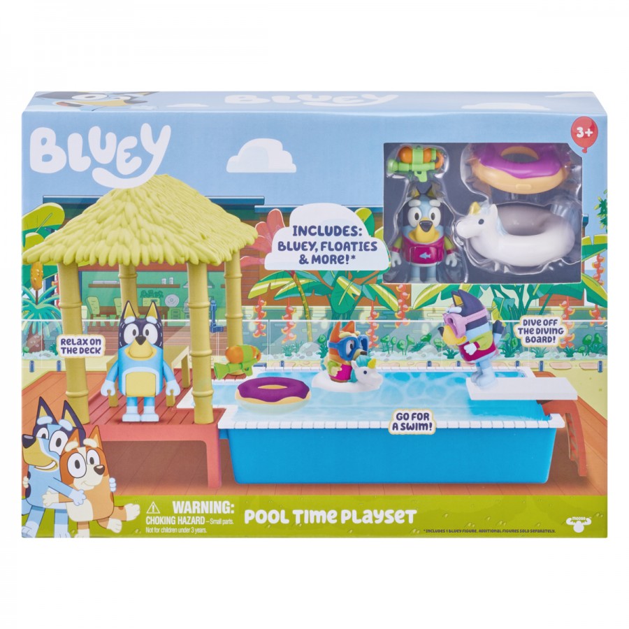 Bluey Pool Time Fun Bluey