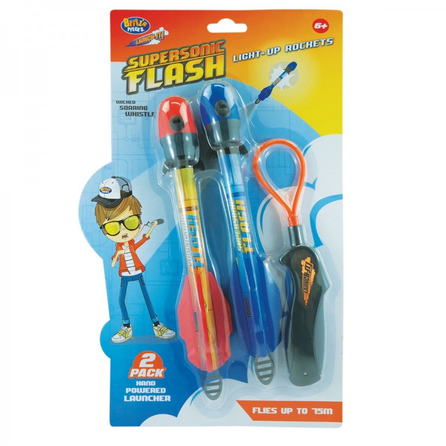 Supersonic Flash Rockets