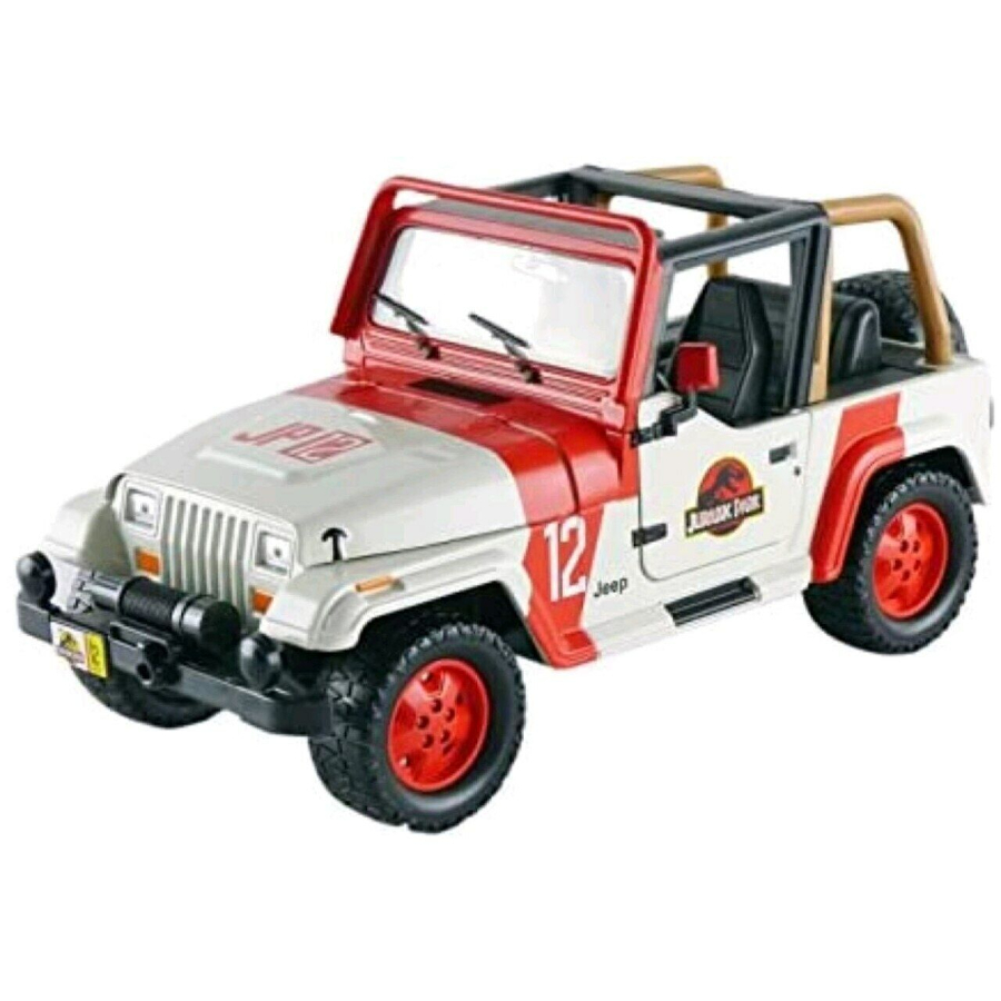 Jada Diecast 1:24 Jurassic Park 1992 Jeep Wrangler