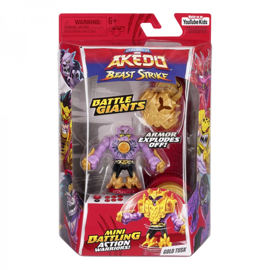 Akedo Series 5 Beast Strike Giants Single Pack Assorted