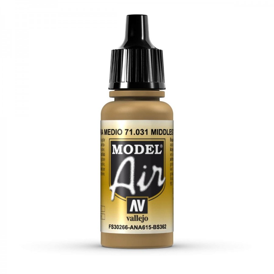 Vallejo Acrylic Paint Model Air Middlestone 17ml