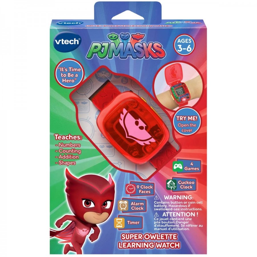 VTech PJ Masks Super Owlette Learning Watch