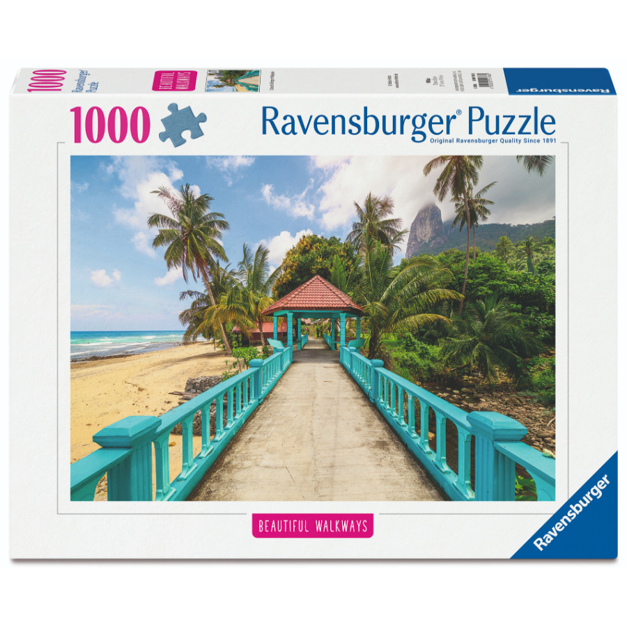 Ravensburger Puzzle 1000 Piece Colorful Bridge In Malaysia