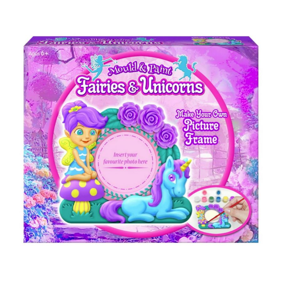 Fairies & Unicorn Make A Picture Frame