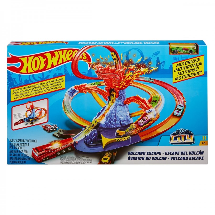 Hot Wheels Volcano Escape Track Set