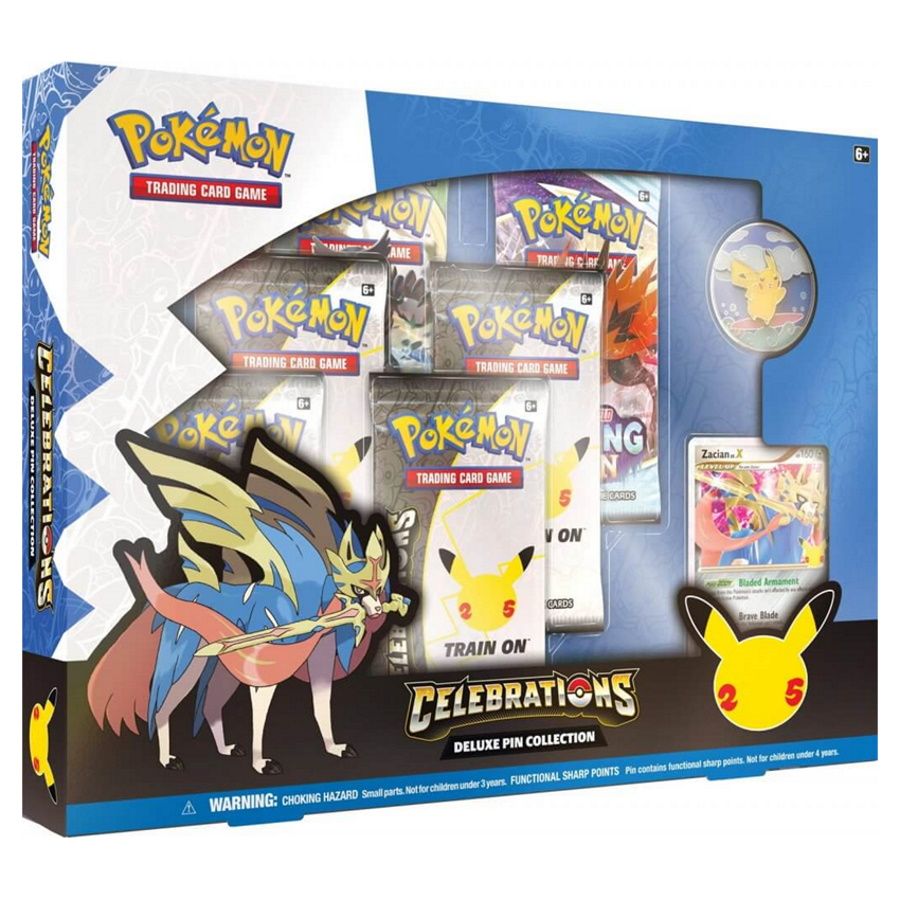 Pokemon TCG Celebrations Deluxe Pin Collection