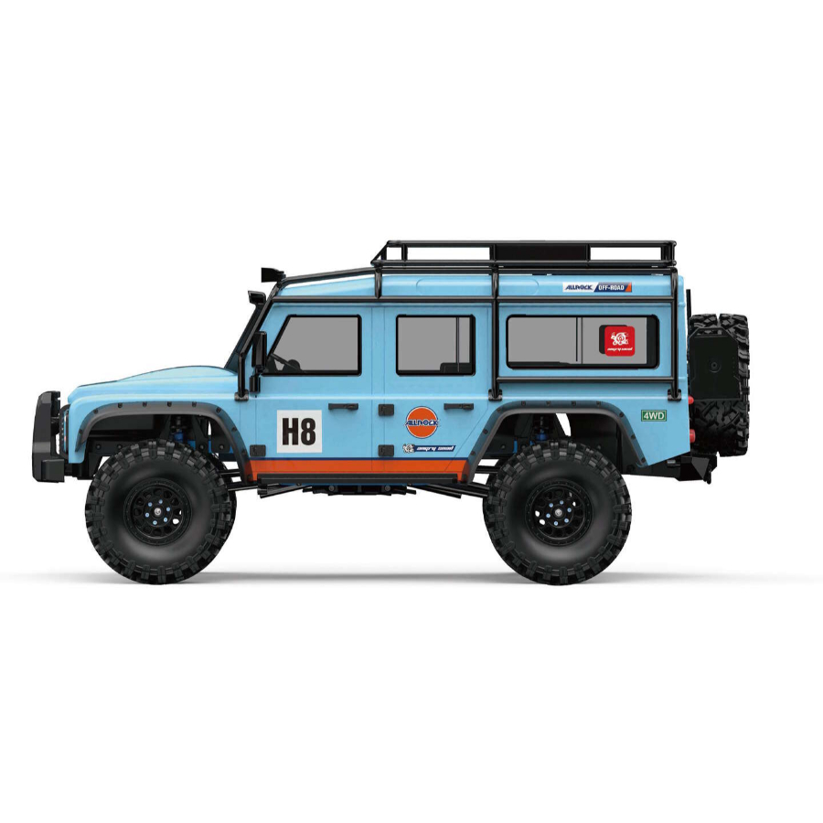 MJX Radio Control 1:8 Allrock 4WD Brushless RC Crawler Blue