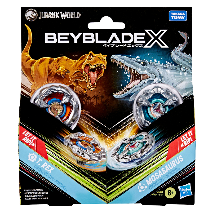 Beyblade X Jurassic World Multipack