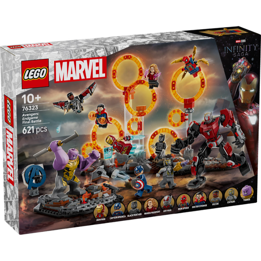 LEGO Super Heroes Marvel Avengers Endgame Final Battle Scene
