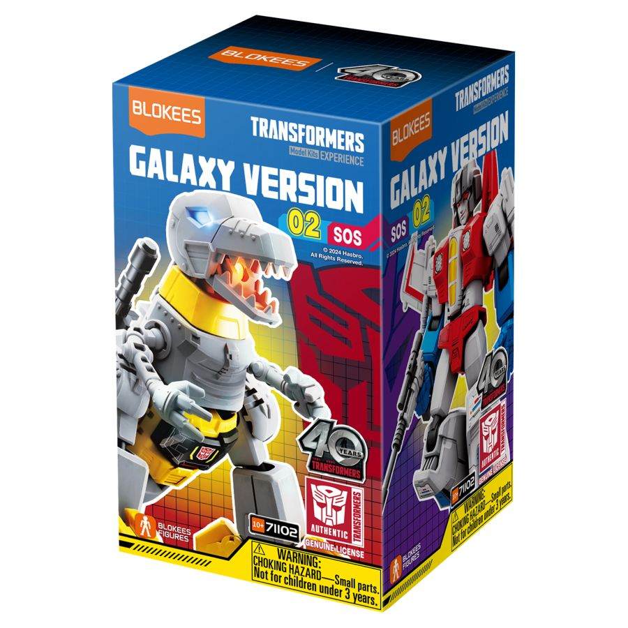 Blokees Model Kit Surprise Box Transformers Galaxy V2 SOS Assorted