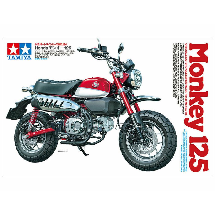 Tamiya Model Kit 1:12 Honda Monkey 125