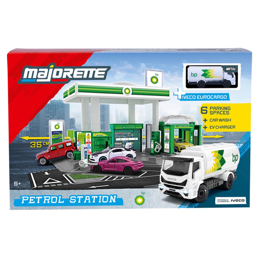 Majorette Diecast Playset BP Petrol Station