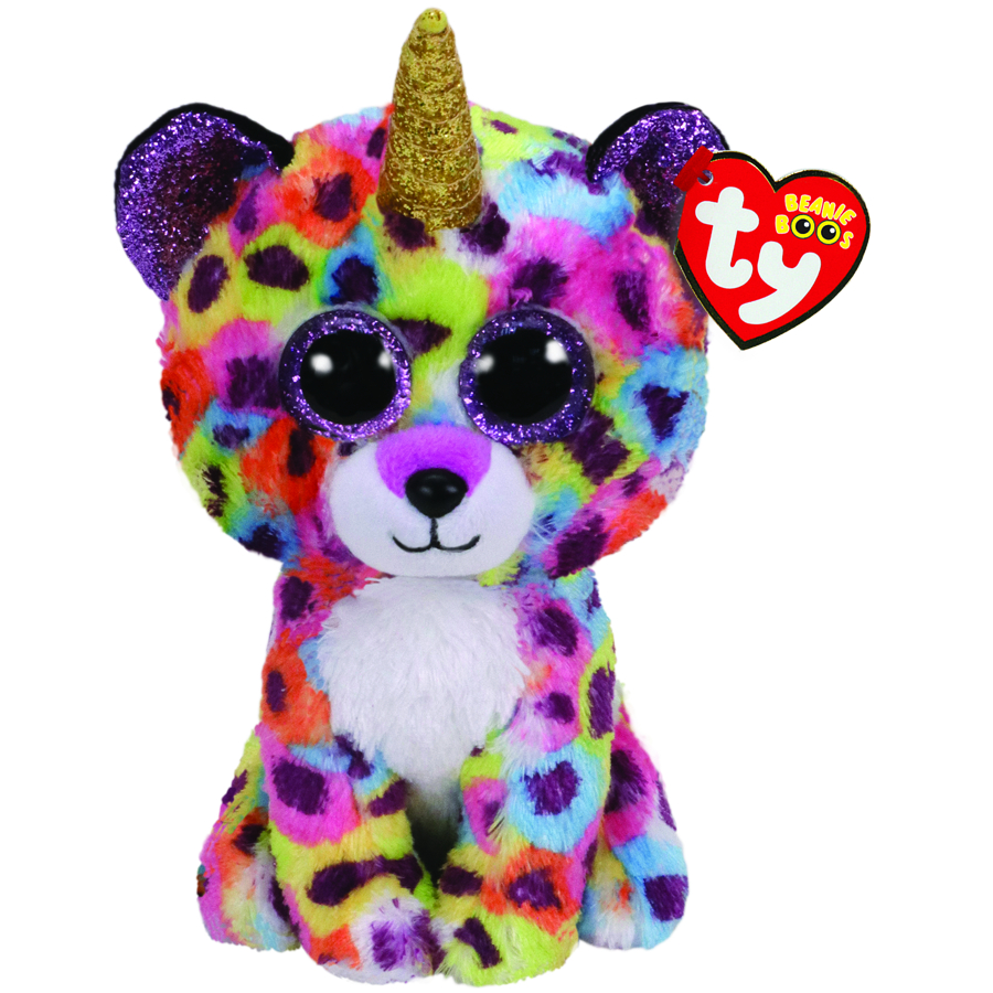 Beanie Boos Regular Plush Giselle Multi Leopard