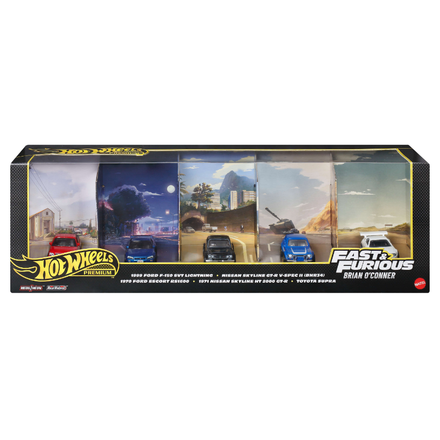 Hot Wheels Vehicles Fast & Furious Collector Multipack