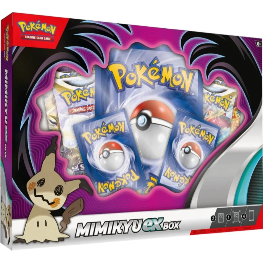 Pokemon TCG Mimikyu EX Box