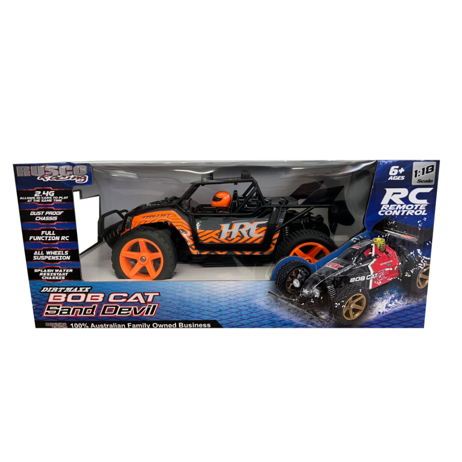 Rusco Racing Radio Control 1:18 Desert Cheetah Buggies USB Charge Assorted