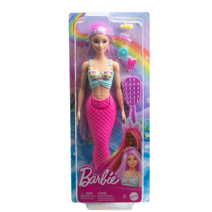 Barbie Fairytale Long Hair Fantasy Mermaid Doll