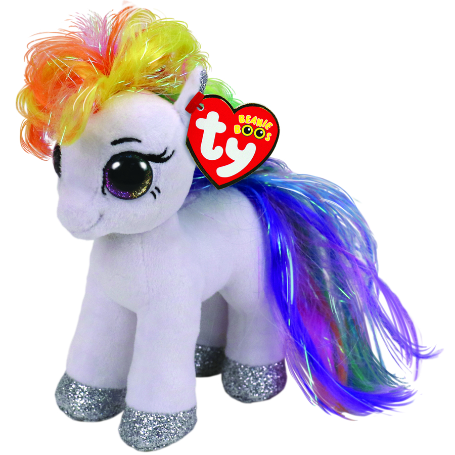 Beanie Boos Regular Plush Starr White Pony