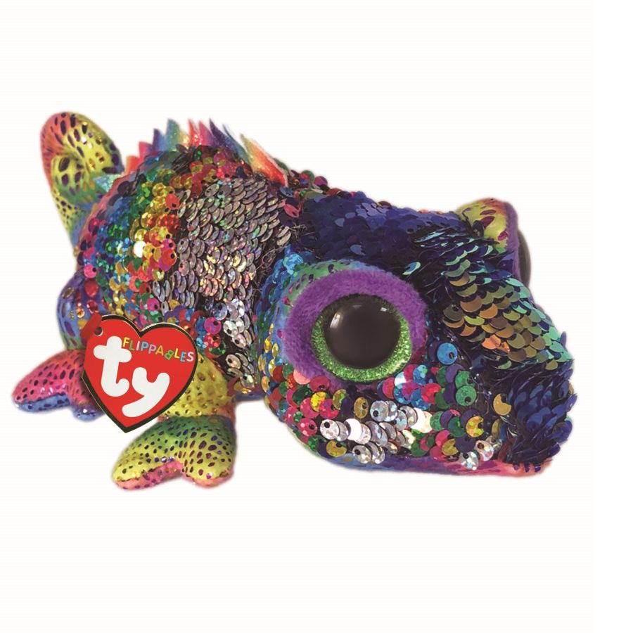Beanie Boos Flippables Medium Plush Karma Chameleon