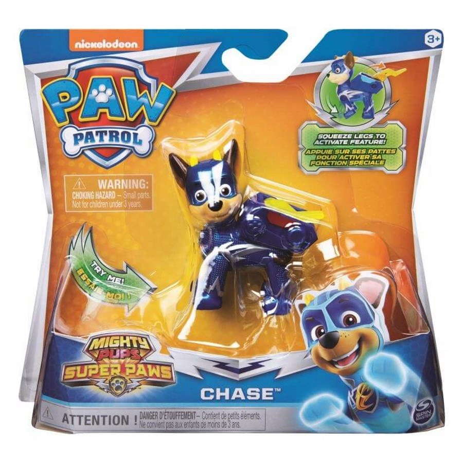 Paw Patrol Mighty Pups Super Paws Hero Pup Assorted