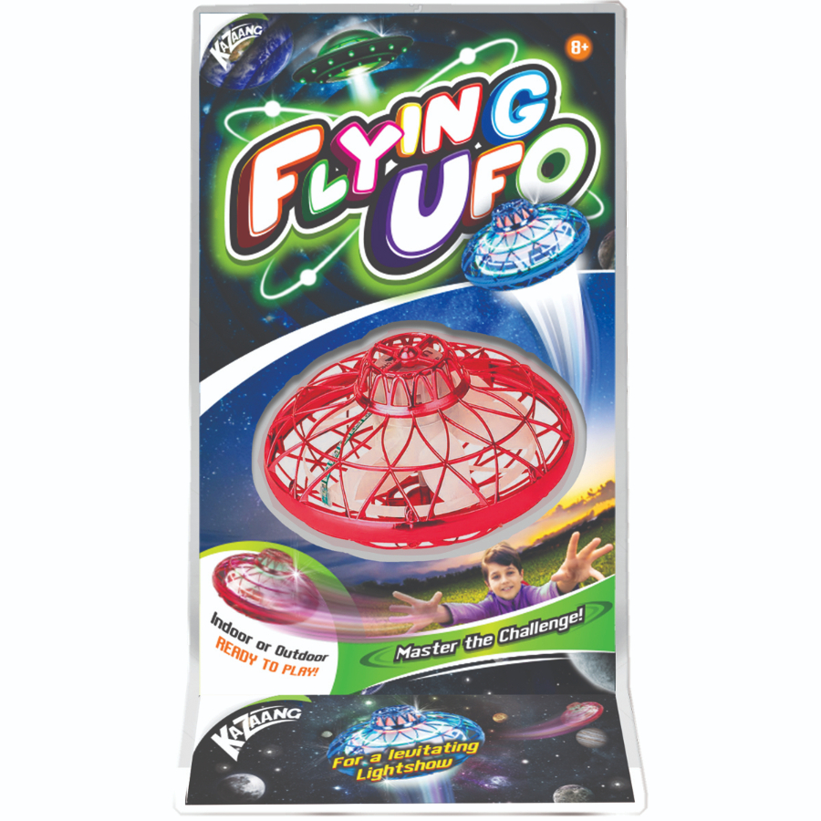 Kazaang Flying UFO Red