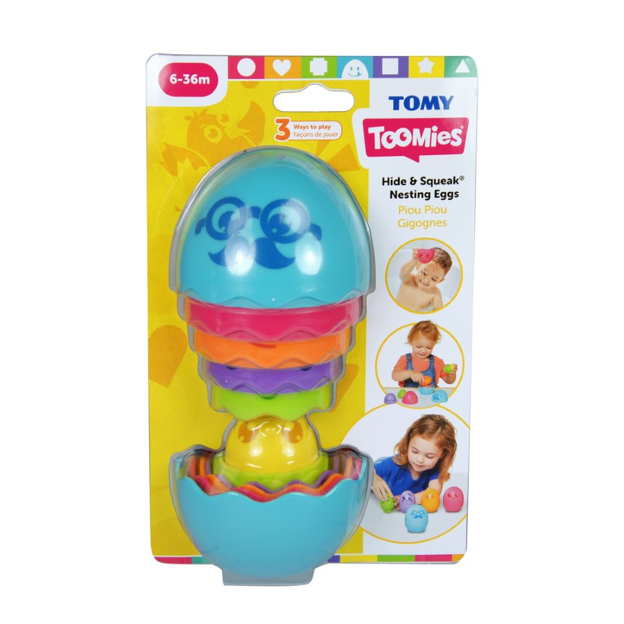 Tomy Hide & Squeak Nesting Eggs