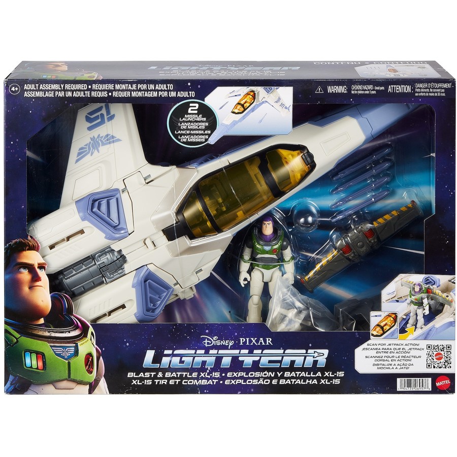 Disney Lightyear Blast & Battle XL-15 Vehicle