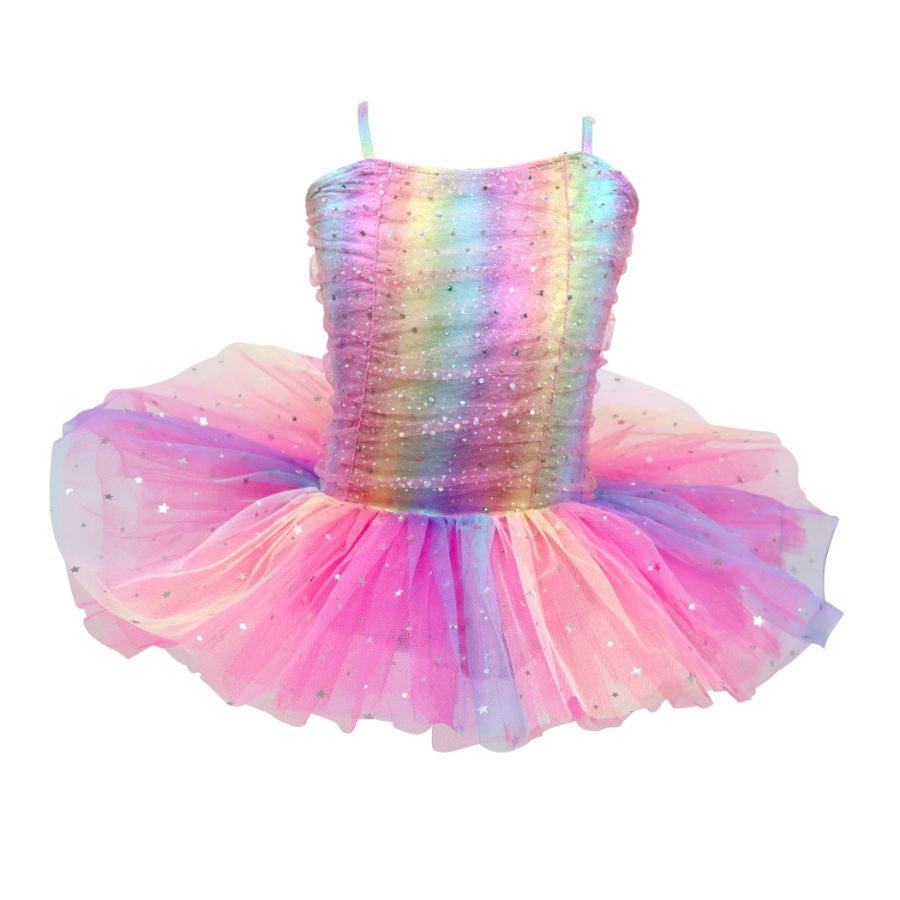 Tutu Rainbow Ruched 3-4