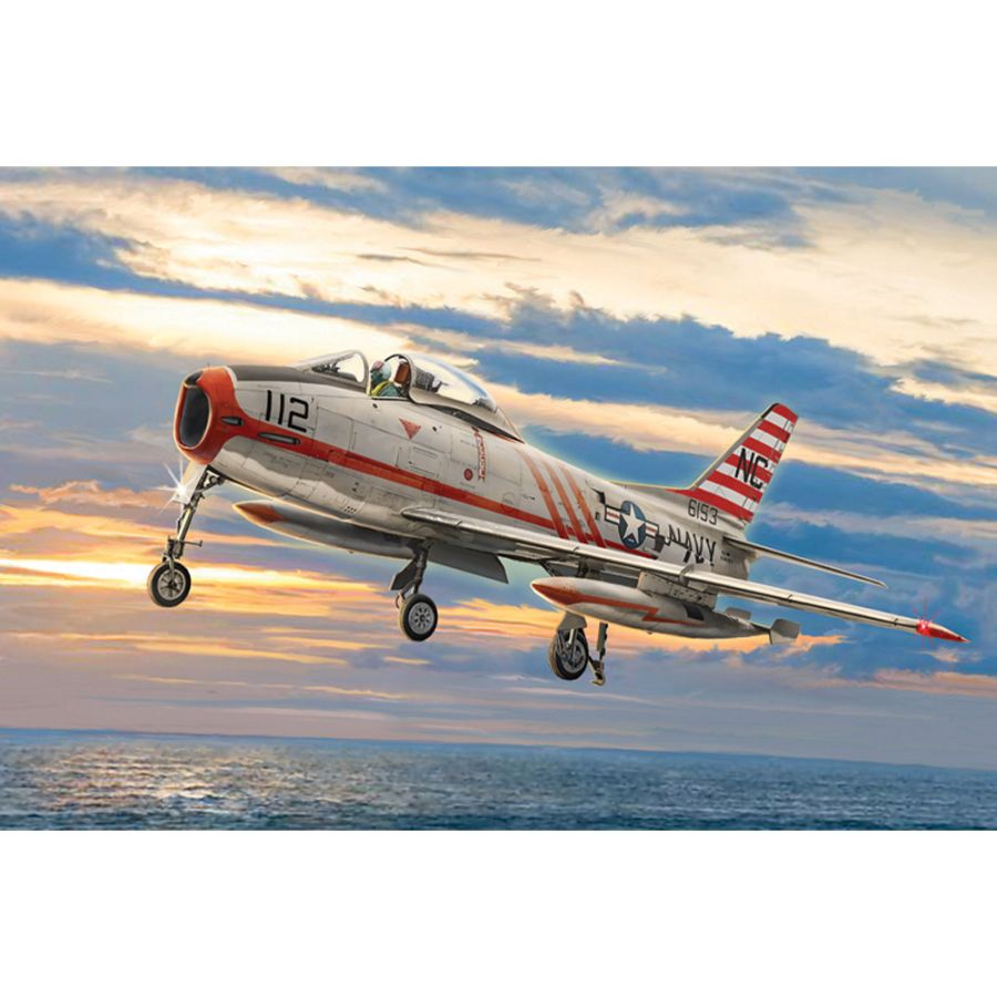 Italeri Model Kit 1:48 FJ-2 3 Fury