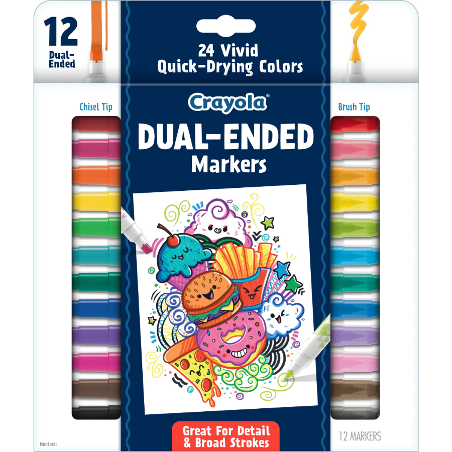 Crayola Dual-Ended Markers 12 Pack