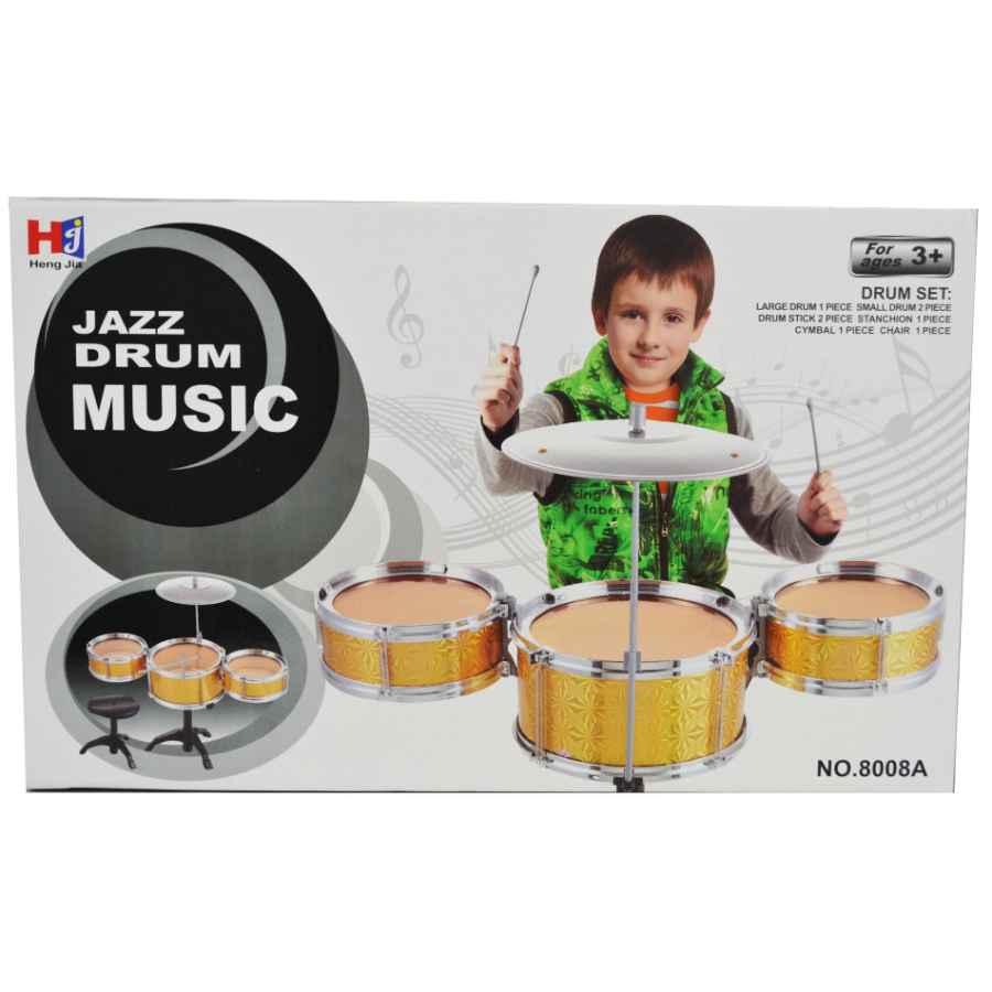 Jazz Drum Kit For Kids