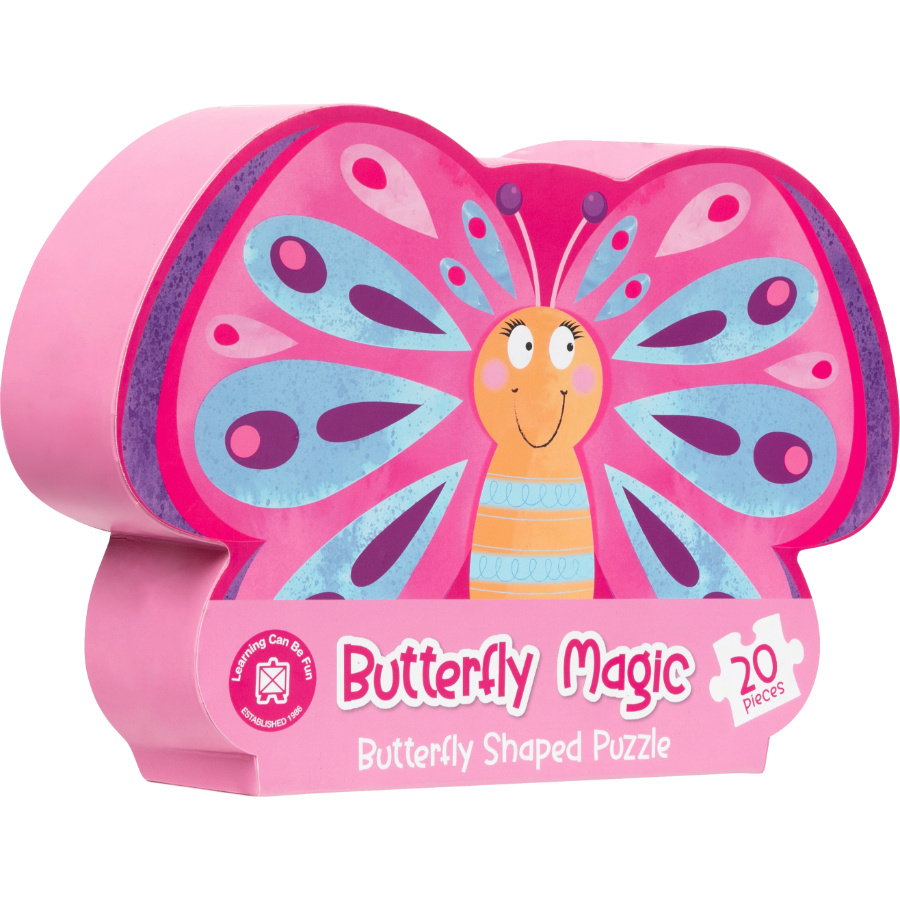 Butterfly Magic Shaped Puzzle