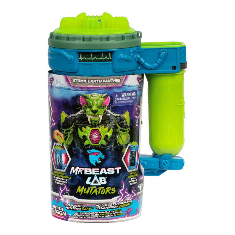 Mr Beast Lab Mutators Series 3 Mutation Chamber Atomic Earth Panther