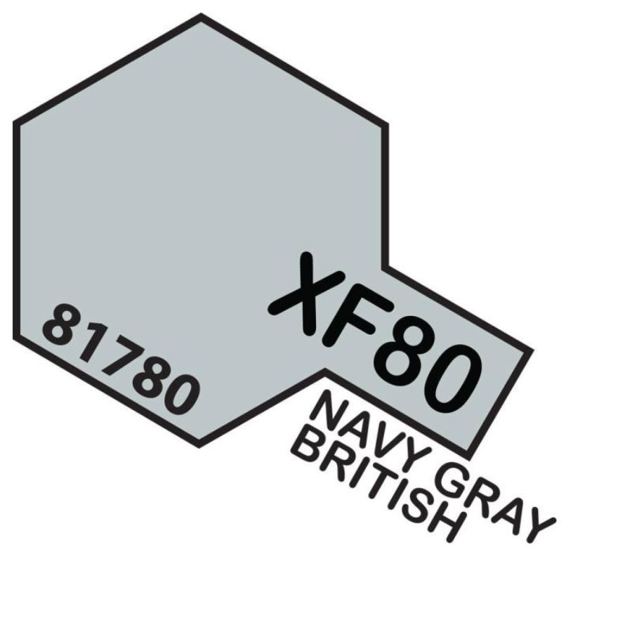 Tamiya Mini Acrylic Paint XF80 Royal Grey