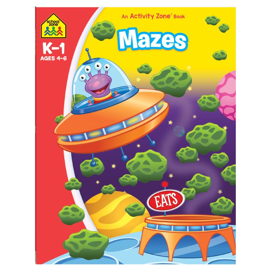 School Zone Mazes Ages 4-6 2019 Edition