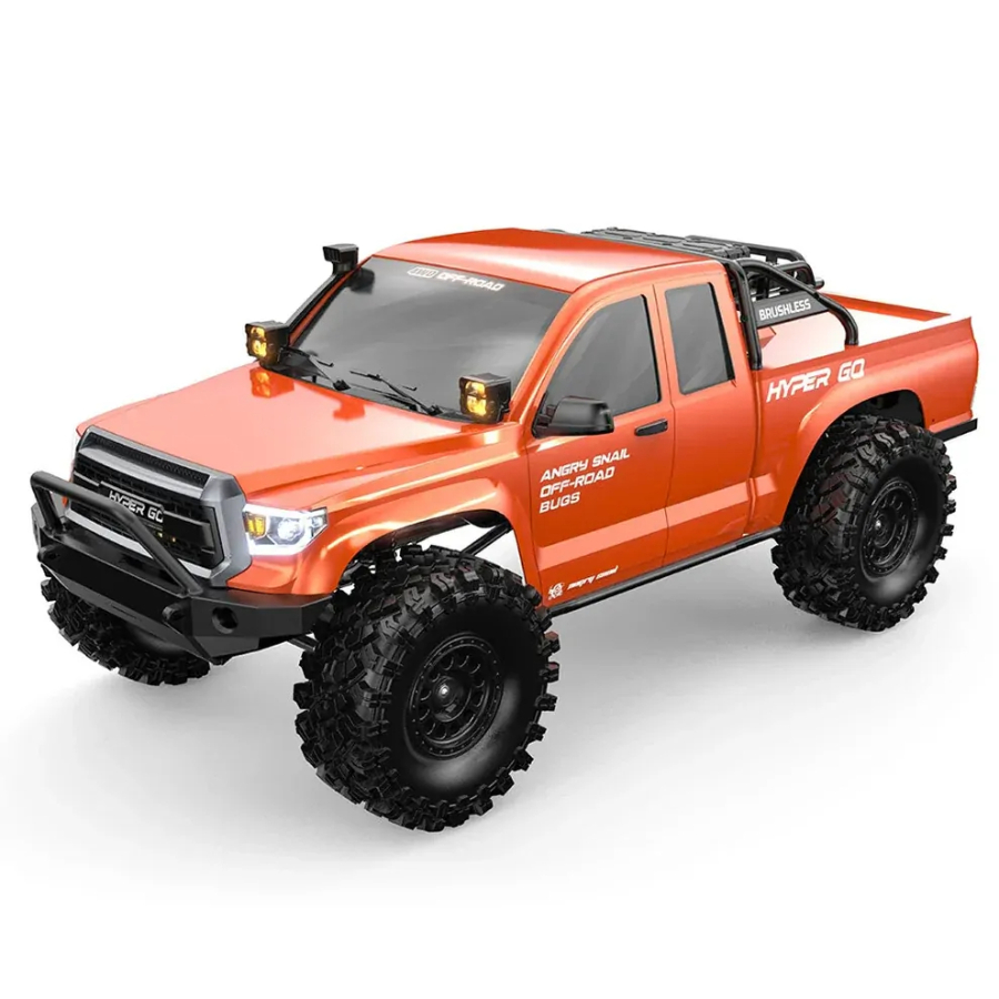MJX Radio Control 1:8 Allrock 4WD Brushless Rock Crawler Yellow