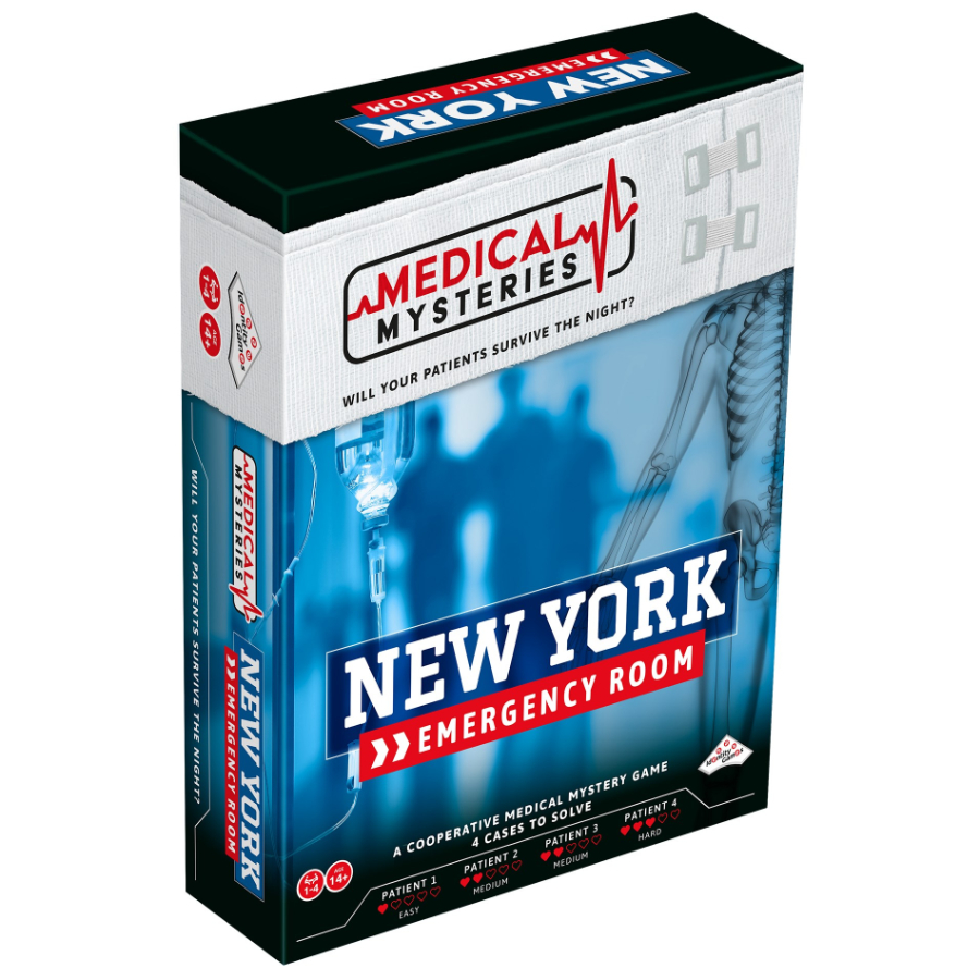 Medical Mysteries New York Emergency Room Board Game