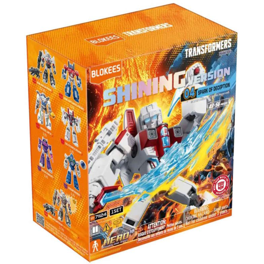 Blokees Model Kit Surprise Box Transformers Shining Version Spark Of Deception