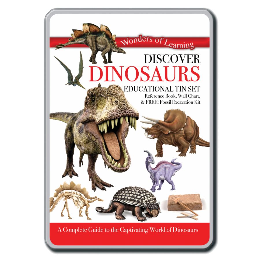 Discover Dinosaurs Tin Set