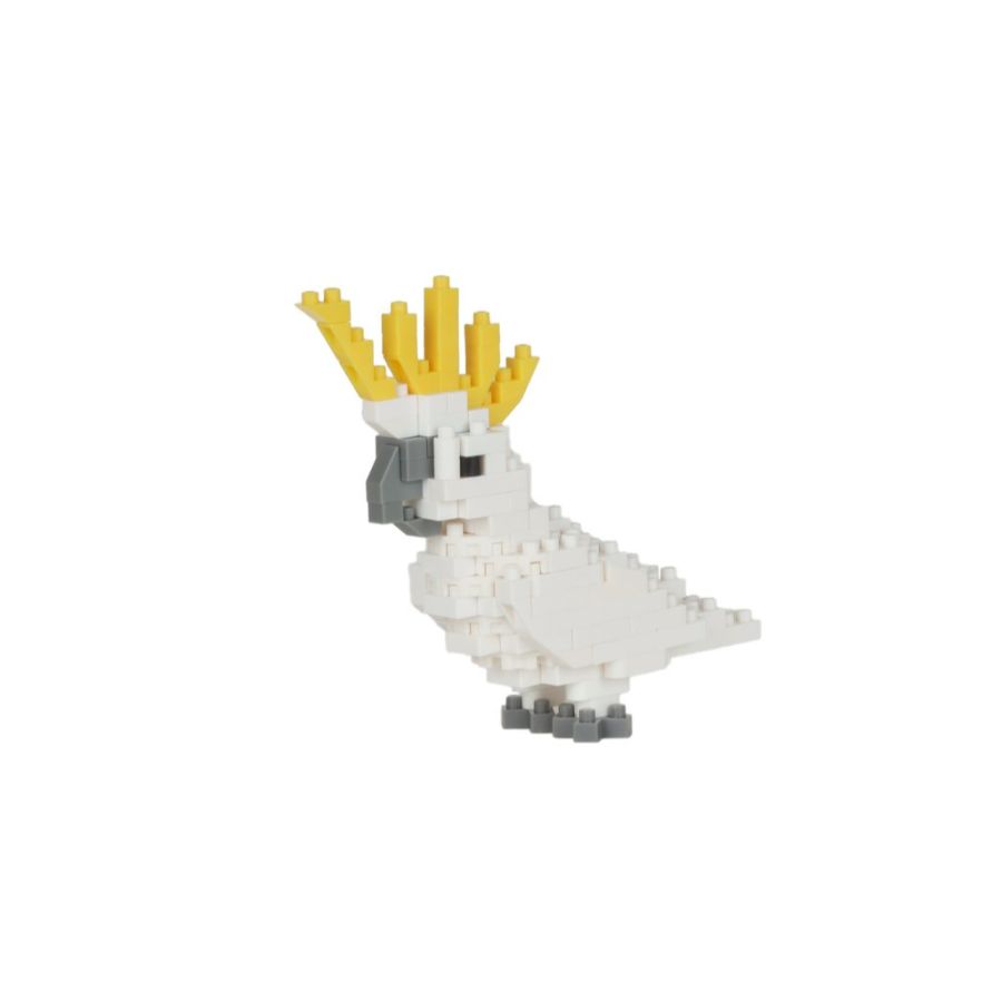 Nanoblock Sulphur Crested Cockatoo