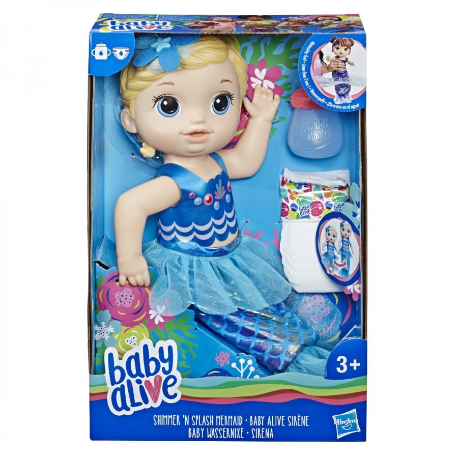Baby Alive Shimmer N Splash Mermaid