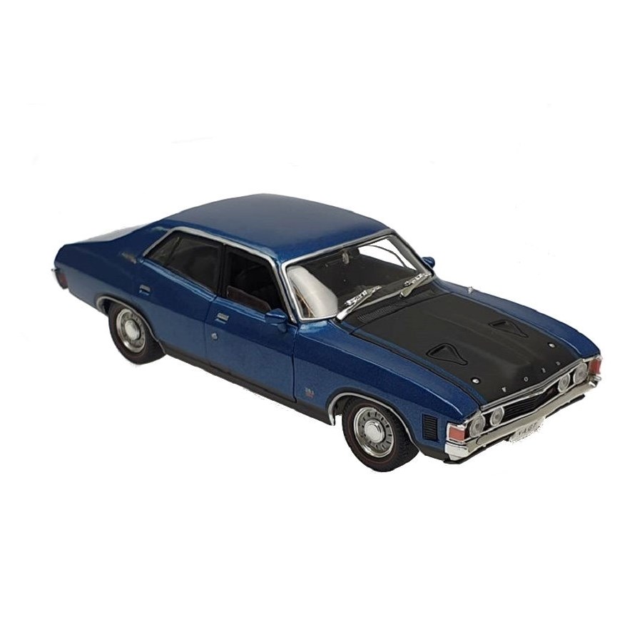 DDA Diecast 1:32 XA GT Sedan Ford Cosmic Blue
