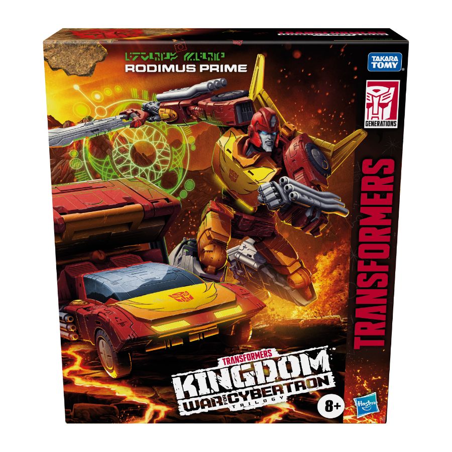 Transformers War For Cybertron Commander Class Rodimus Prime