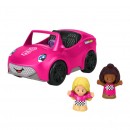 Fisher Price Little People Barbie Convertible & Figures
