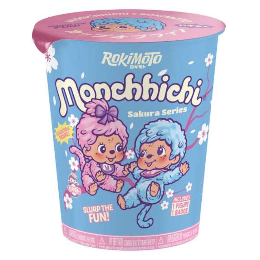 Rokimoto Monchichi Sakura Mystery Vinyl Figure Surprise Assorted