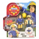 Fireman Sam Deluxe Figure & Accessories 2 Pack Assorted