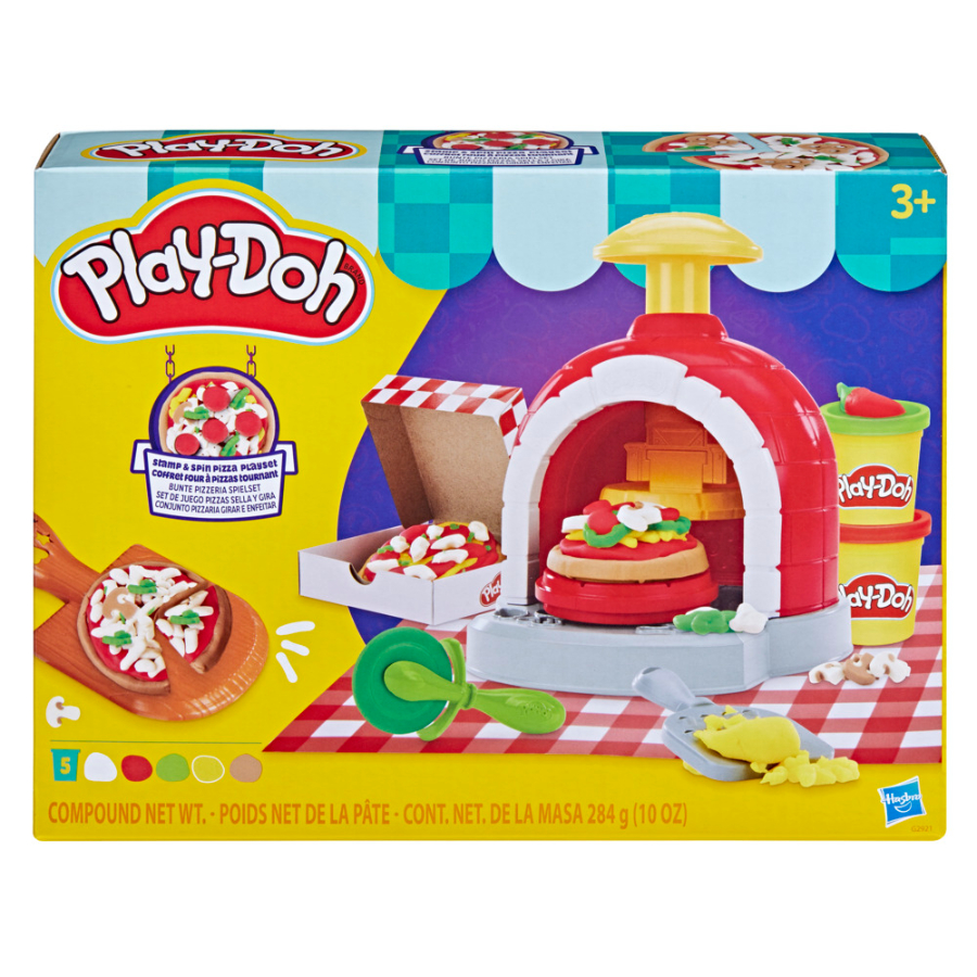 Playdoh Stamp & Spin Pizza Playset