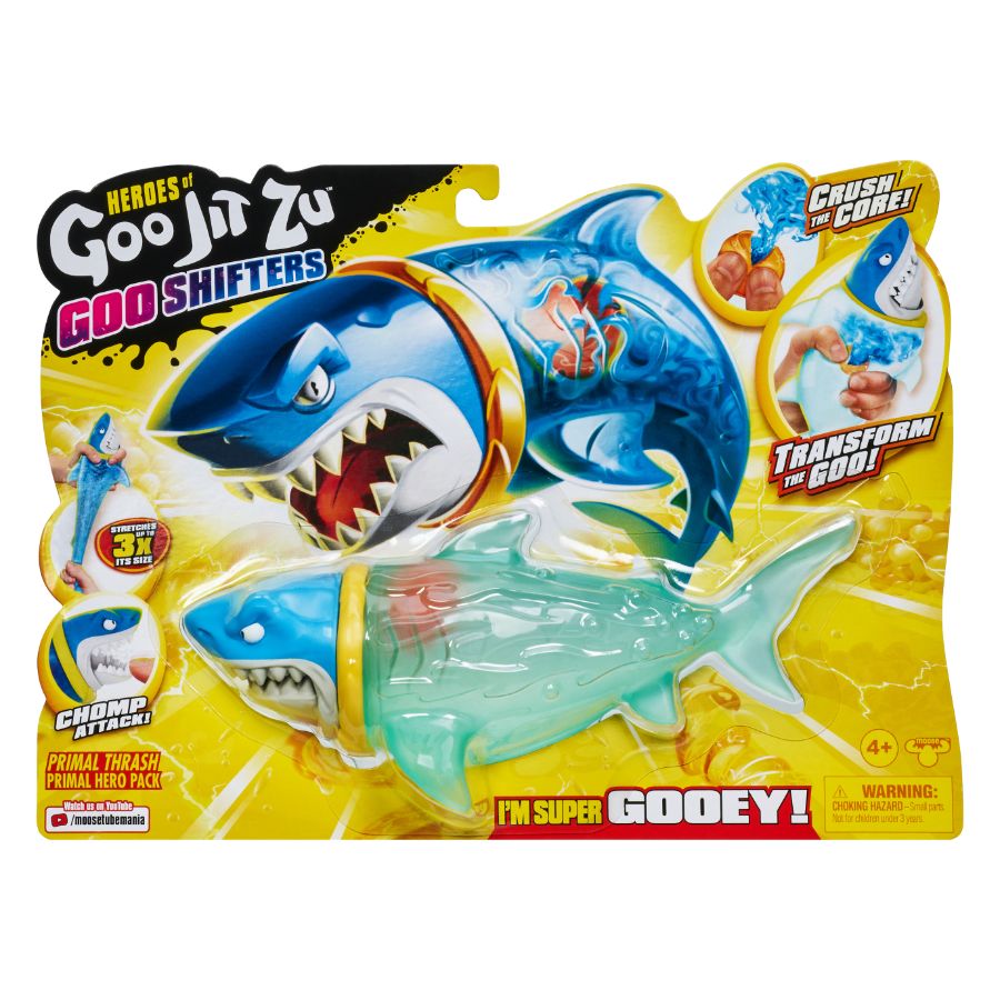 Heroes Of Goo Jitzu Series 7 Goo Shifters Primal Hero Pack Assorted