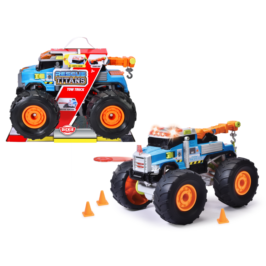 Dickie Toys Giant Tow Truck With Lights & Sounds