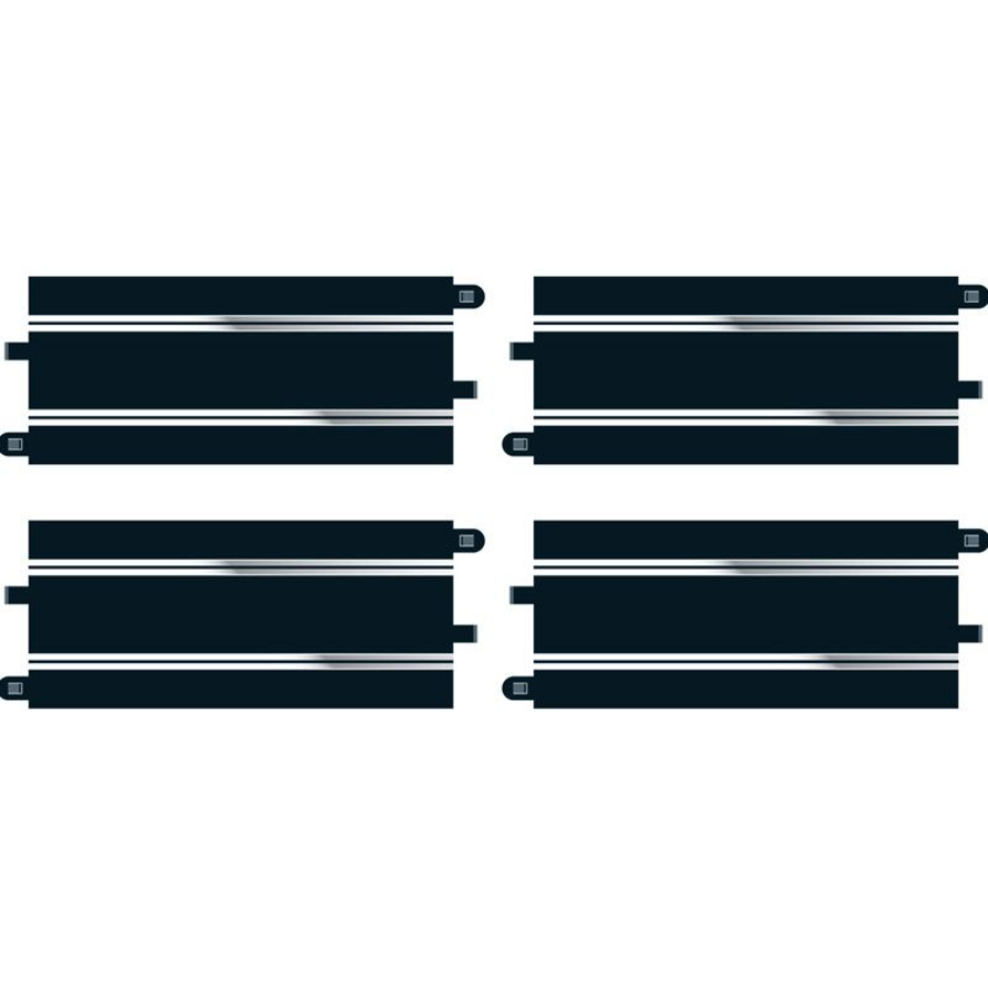 Scalextric Slot Car Track Extension Pack 4 Straights